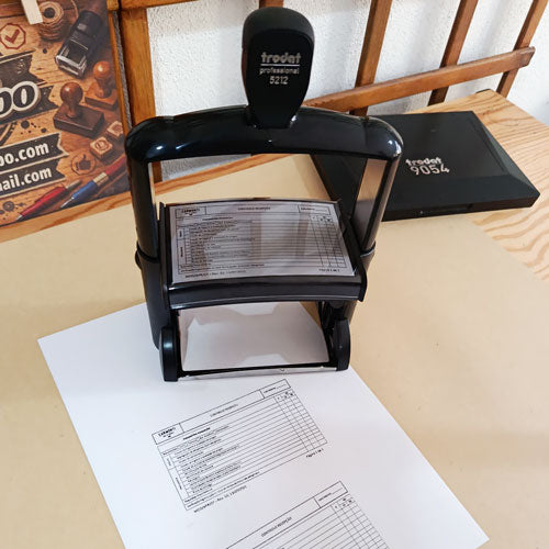Large Trodat 5212 Self-Inking Stamp (116 × 70 mm)